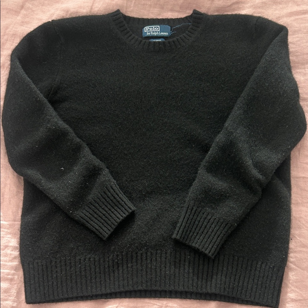 Polo by Ralph Lauren  Black Cashmere Sweater